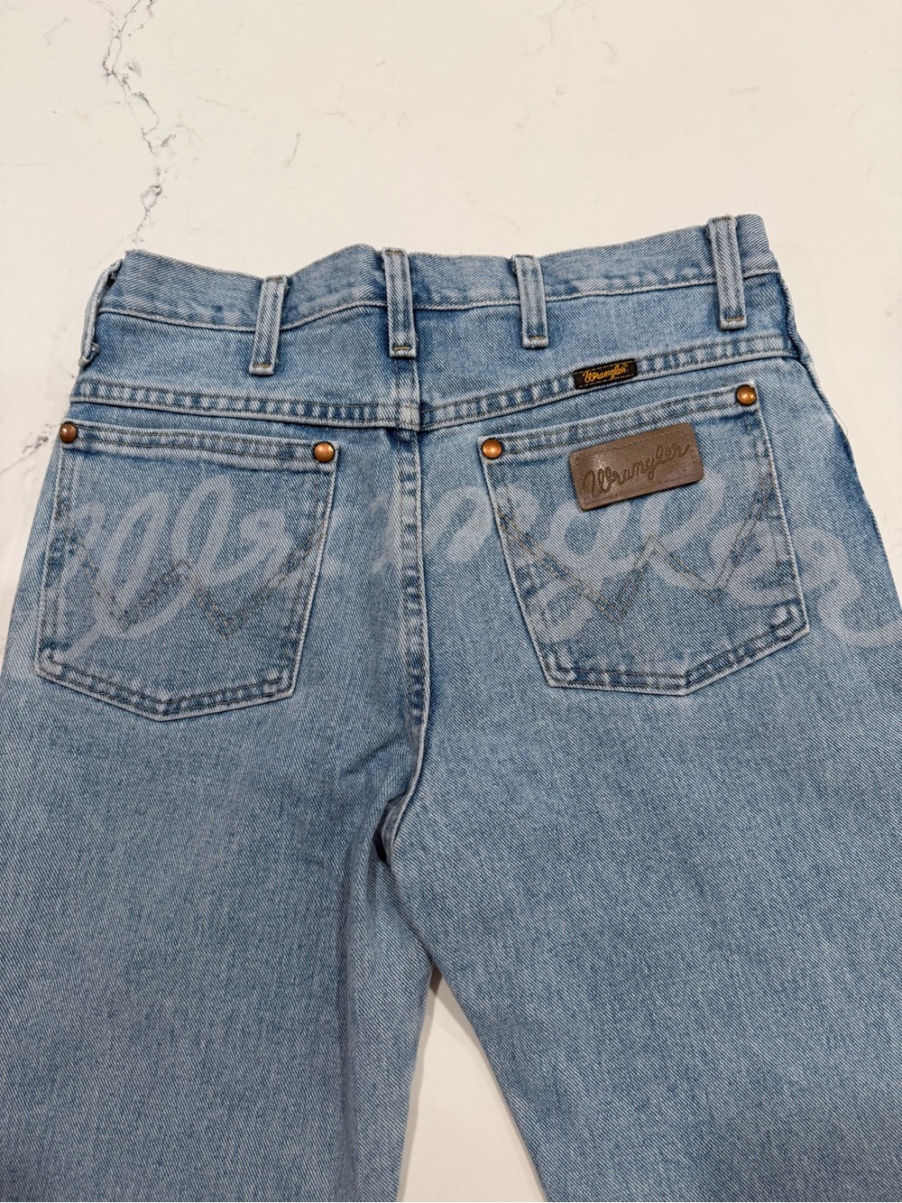 Vintage Wrangler Light Blue Denim Jeans